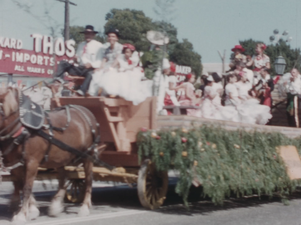 Santa Barbara Old Spanish Day - Fiesta -1956